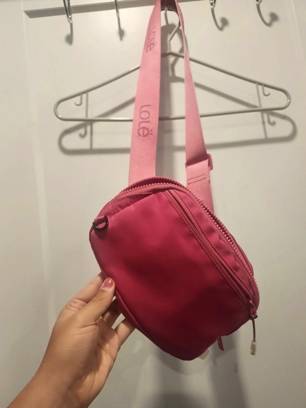 lolë Jamie Bag Pink Crossbody Bag Like New